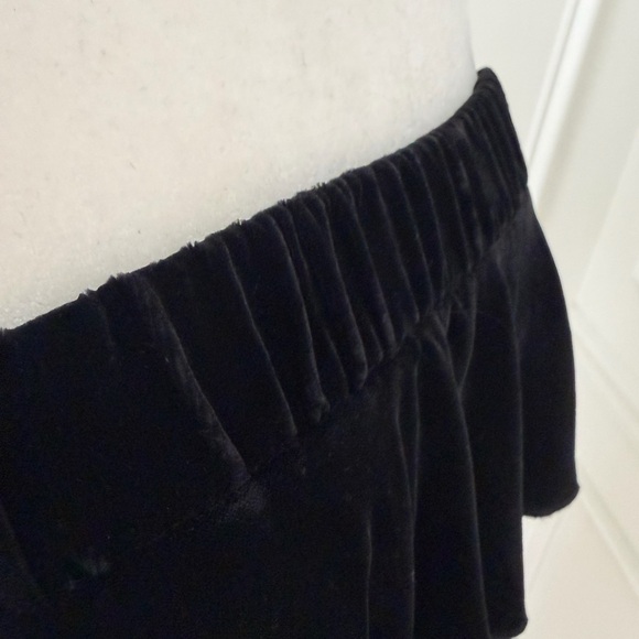 Vintage Juicy Couture Strapless Velvet Ruffled Mini Dress - Picture 5 of 10